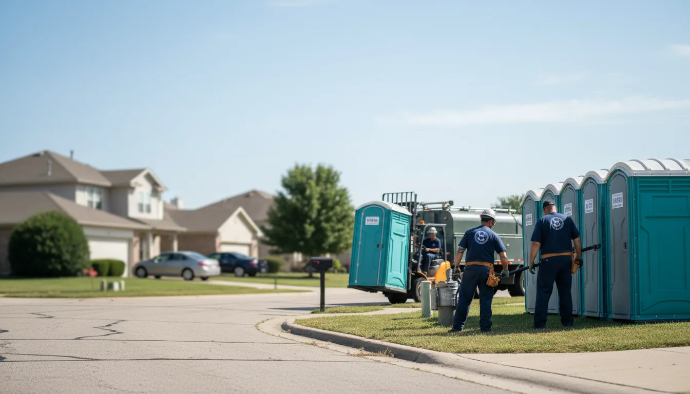 Porta Potty Rental in Walnut Hill, IL near me